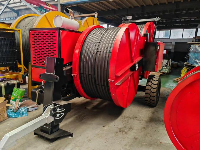 2Ã40kN Hydraulic Cable Tensioner for overhead line stringing operations