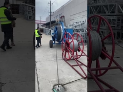 تجهیزات کشنده کابل های هیدرولیک 250kn برای ساخت خطوط انتقال