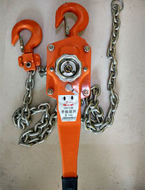 خرید Construction Hand Wrenching Chain Tackle Block , Hand Chain 3 Ton Hoist Crane online manufacture
