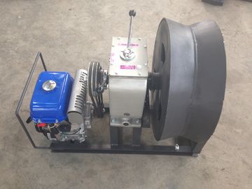 خرید 3 Ton 600 Diameter Cable Capstan Pulling Winch with Yamaha Gasoline Engine for Cable Stringing online manufacture