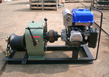 خرید High Speed 3 Ton Yamaha Gasoline Engine Powered Winch Winch Puller For Cable Pulling online manufacture