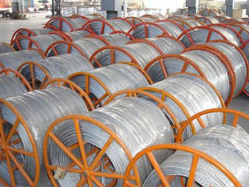 خرید Anti Twisted Pilot Rope Galvanised Steel Wire Rope For Transmission Line online manufacture
