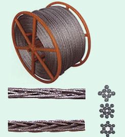 خرید High Flexibility Anti twist Wire Rope Overhead Line polit Rope 12 strands online manufacture