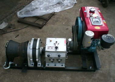 خرید Cable Winch Puller 5 Ton Diesel Engine Fast Speed Winch Belt Driven online manufacture