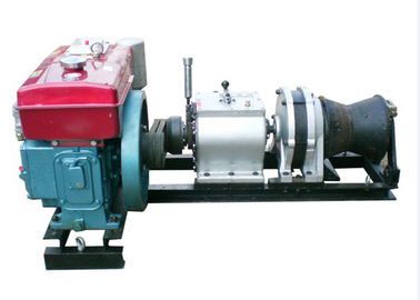 خرید Cable Pulling Winches 5 Ton Variable Speed Diesel Power Winch For Tower Erection online manufacture