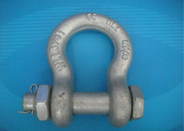 خرید High Strength Forged Shackle Used for Tract Wire Rope and Other Tools in Construction online manufacture