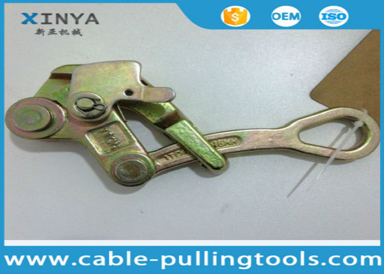 خرید گیره کشنده کابل با بار نامی 1 تن با فک ضد لغز و سطح گالوانیزه برای هادی های AAC ACSR online manufacture