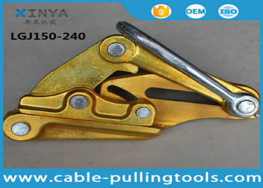 خرید 30KN Light Weight Aluminum alloy Wire Pulling Grip Clamp for 150-240mm2 ACSR online manufacture