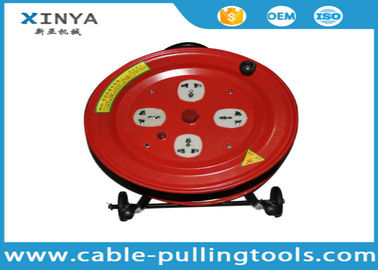 خرید 220V or 380V Portable Electric Cable Reel  With 30m Cable For Power Construction online manufacture