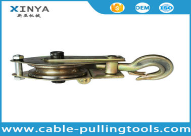 خرید 3T تک تیر چرخ طناب قرقره بلوک، بالابر بالابر با یک طرف باز online manufacture