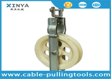 خرید 15KN نوع سیم Swivel Cable غلتک با چرخ نایلون 200 * 60mm online manufacture