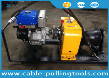 خرید 8T Petrol Powered Winch For Cable Pulling Project Overhead Line Transmission online manufacture