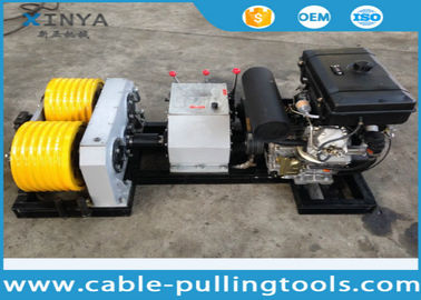 خرید Double Capstan Cable Winch Puller With 6 Grooves , 240 mm bottom diameter online manufacture