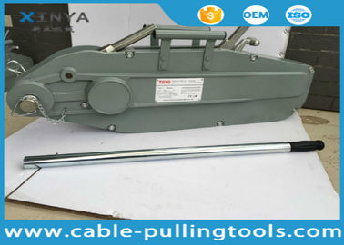 خرید 3.2T Tirfor Manual Wire Rope Hoist With 20m Wire Rope for Lifting and Pulling online manufacture