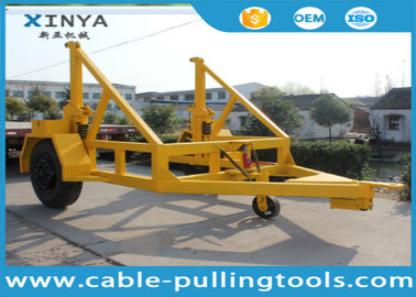 خرید 5 Ton Cable Drum Carriage Cable Reel Trailer Wire Reel Trailer Underground Cable Tools online manufacture