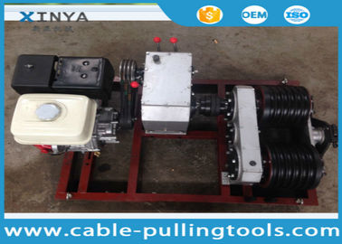 خرید 5T Honda Gasoline Cable Engine Powered Winch With Double Capstan For Anti Twist Wire Rope online manufacture