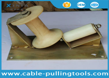 خرید کروی غلتک کششی 10KN با چرخ نایلون برای کشیدن کابل online manufacture