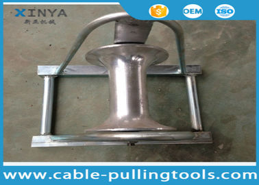 خرید Straight Aluminum Cable Roller Zinc Plated With Max Diameter 150mm Cable online manufacture