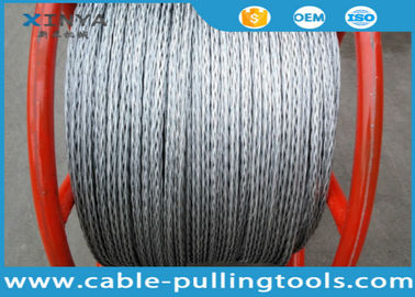 خرید طناب فولادی ضد زنگ گالوانیزه برای کشیدن کابل در طول خطوط هوایی خطوط انتقال online manufacture