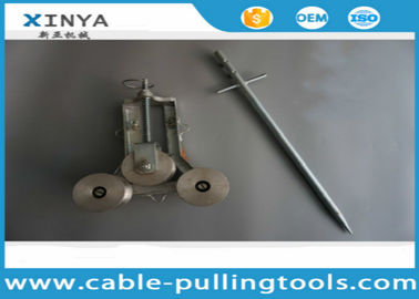 خرید SJL-100 Cable Pulling Tools , Casting Aluminum Grounding Pulley online manufacture