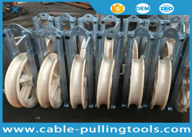 خرید Stringing Pulley Blocks Fiber Optic Cable Tools φ660x100mm ISO passed online manufacture