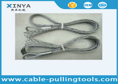 خرید 10KN Working Load Wire Mesh Grip Cable Socks 2 Meter Long For OPGW 10-25 mm online manufacture