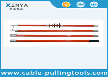 خرید Telescopic Fiberglass Hot Stick For High Voltage Insulating Switch Out Operating online manufacture