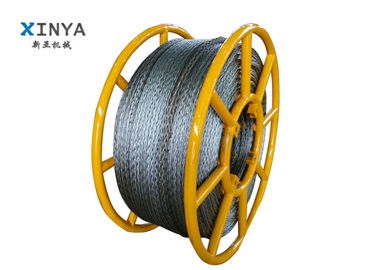 خرید 18mm 210KN Breaking Load Galvanized Anti Twist Wire Rope Hexagon with 12 strands online manufacture