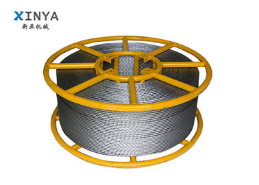 خرید Hexagon Anti Twisted Pilot Rope Galvanised Steel Wire Rope With 12 Strands online manufacture