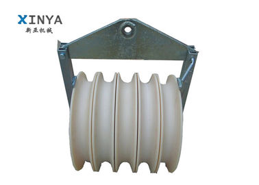 خرید Transmission Line Stringing Tools 916mm Diameter Stringing Pulley Block for Conductor online manufacture