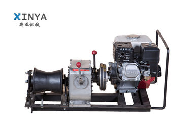 خرید 1 Ton Honda Engine Compact Electric Cable Winch Puller to Stringing Wire online manufacture