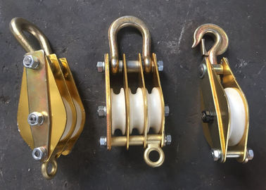 خرید Aluminium Alloy Block And Tackle Pulley 20KN for Power Construction online manufacture