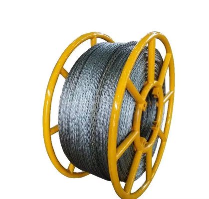 خرید طناب فولادی ضد پیچش با استحکام بالا 20 میلی متری برای سیم کشی کششی خط انتقال online manufacture