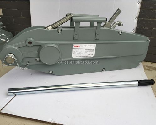 خرید 3.2T Capacity Tirfor Manual Wire Rope Hoist with 3200KG Rated Capacity and 16mm Rope Diameter for Heavy Lifting online manufacture