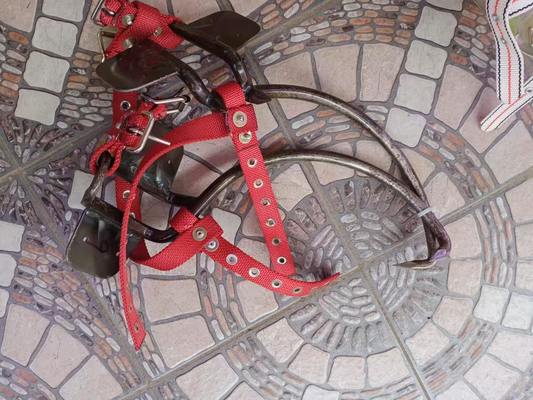 خرید Heavy-Duty Adjustable Wood Pole Climber with Sharp Spikes for 300mm Utility Poles online manufacture