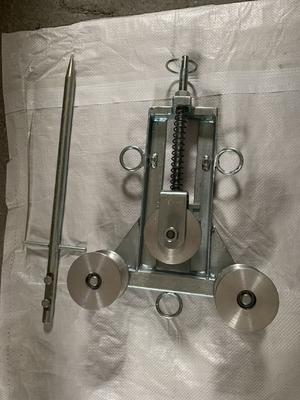 خرید بلوک سه چرخ زمین گیری با 60 تا 75 میلی متری آلومینیوم برای رشته های انتقال خط online manufacture