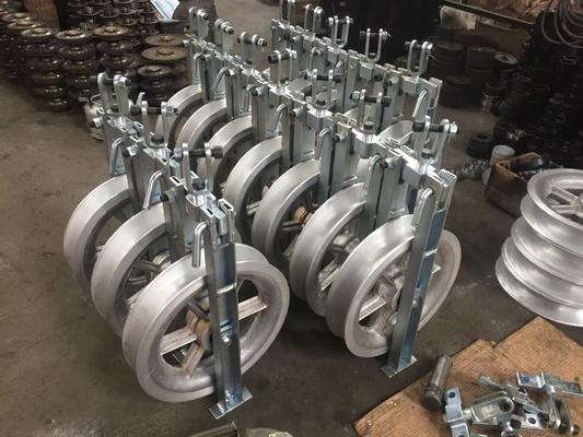 خرید بلوک قطره ای از آلومینیوم با سطح گالوانیزه مقاوم در برابر خوردگی و ظرفیت بارگذاری بالا برای ساخت خطوط برق online manufacture