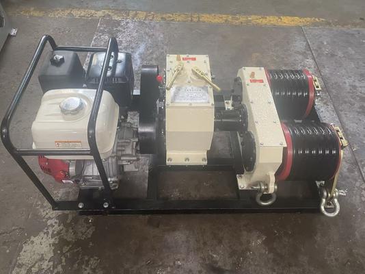خرید 13HP Honda Gasoline Cable Winch Puller with 26m/min Lift Speed and 10m Maximum Lifting Height online manufacture