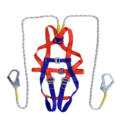 خرید Full Body Safety Harness with Two Large Size Forged Hooks, 45mm Webbing Width, CE and GB Certified online manufacture