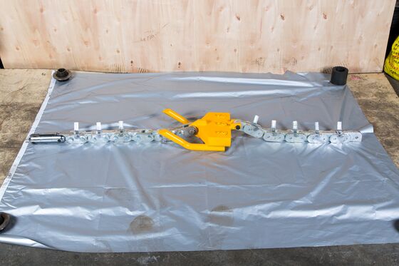 خرید 100kN Load Capacity Balancing Running Board for Triple-Bundle Conductors - Heavy-Duty Line Stringing Guide Tool online manufacture