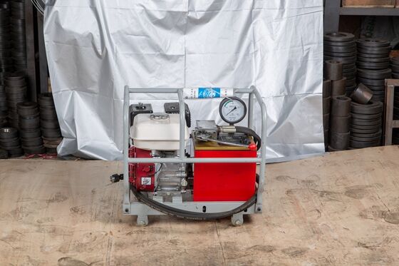 خرید پمپ هیدرولیک دو مرحله ای با بنزین 80MPa، منبع برق فشار بالا برای کمپرسور هیدرولیک online manufacture