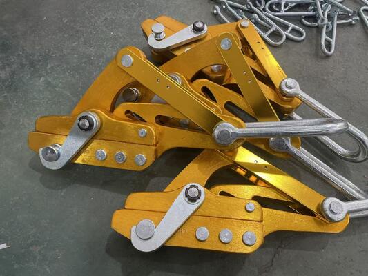 خرید 8 ′′ 20mm 16 ′′ 25kN آلومینیوم آلیاژ Come Along کلیمپ برای نصب خط برق OPGW online manufacture