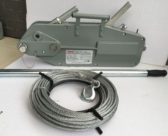 Line Basic Construction Tools Tirfor 32 KN سیم بالابر سیمی شامل طناب 20 متری
