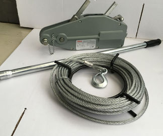 Line Basic Construction Tools Tirfor 32 KN سیم بالابر سیمی شامل طناب 20 متری