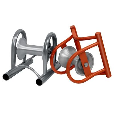 زیرزمینی کابل تک راهنمای قرار دادن رول آلومینیوم نایلون چرخ Manhole کابل رول