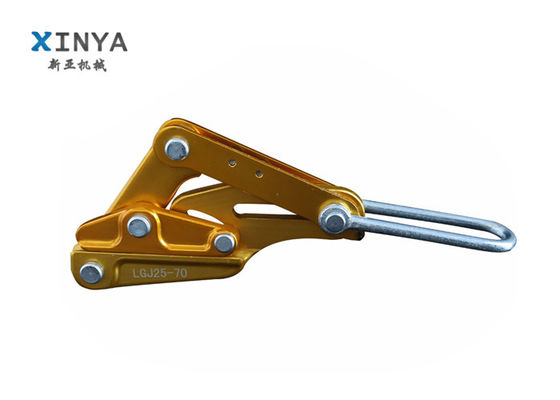 گیره سیم آلیاژ آلومینیوم با بار نامی 40KN با دهانه حداکثر 32 میلی‌متری و گیره کشنده مقاوم در برابر خوردگی